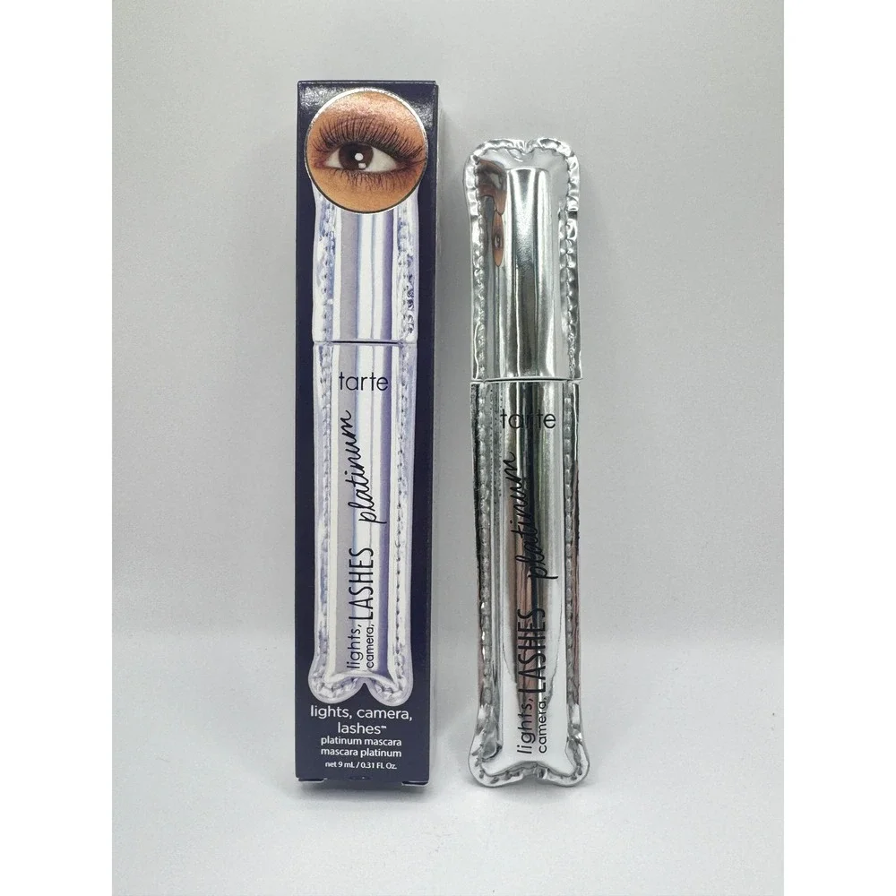 Tarte Full Size Lights Camera Lashes Platinum Mascara Black NEW